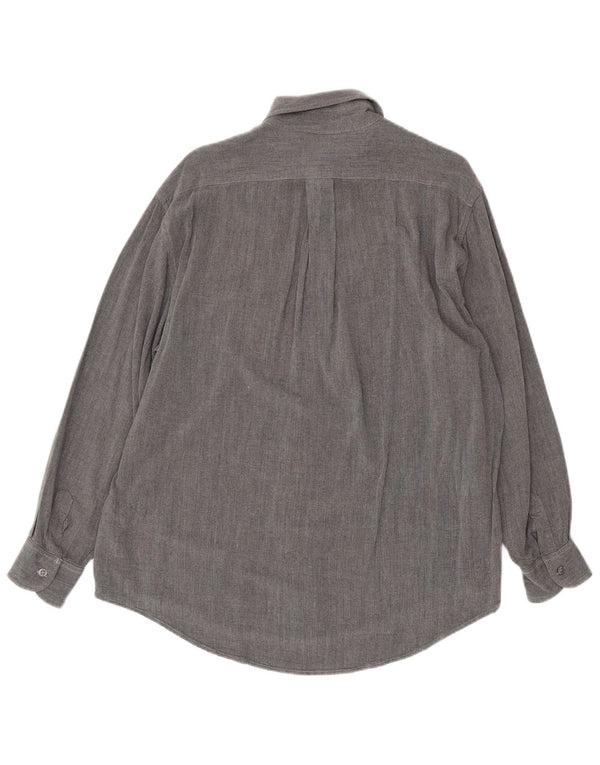 Koszula męska Trussardi XL, szara wiskoza