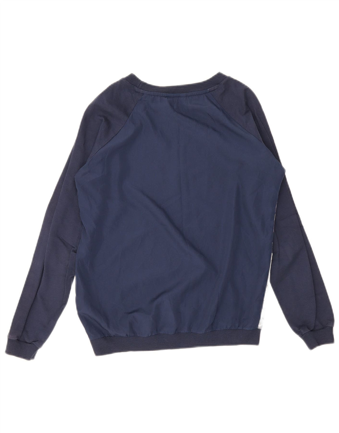 Damska bluza oversize Guess UK 6 XS Granatowa, z kwiatowym poliestrem