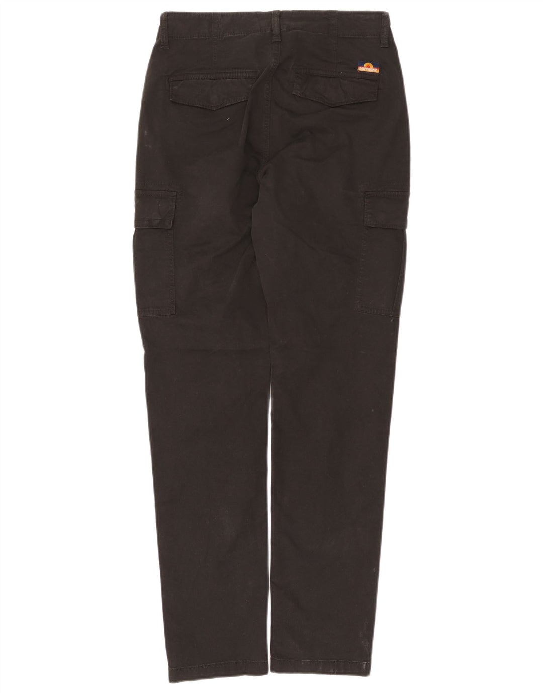 Męskie spodnie cargo Superdry W28 L32, czarne, bawełniane