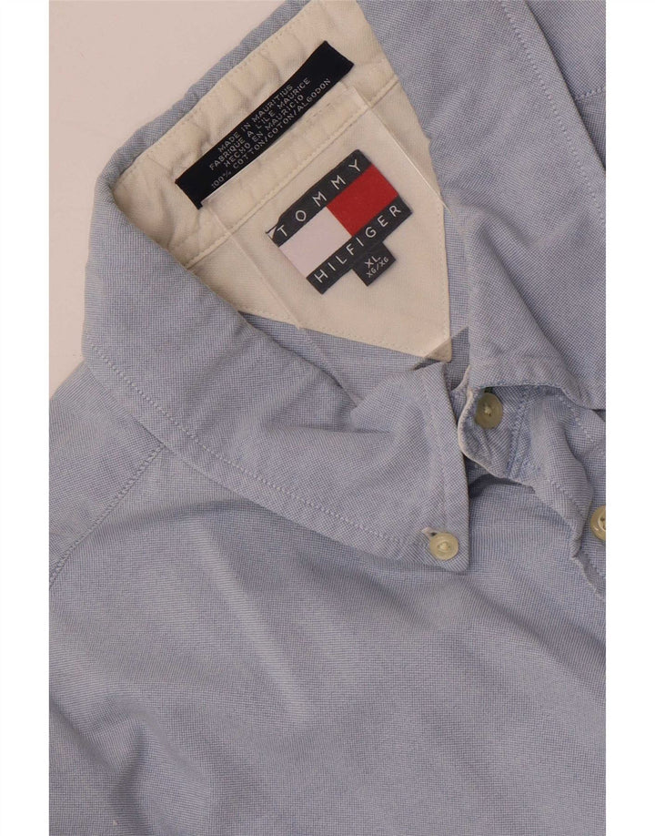 Koszula męska Tommy Hilfiger XL, niebieska, bawełniana