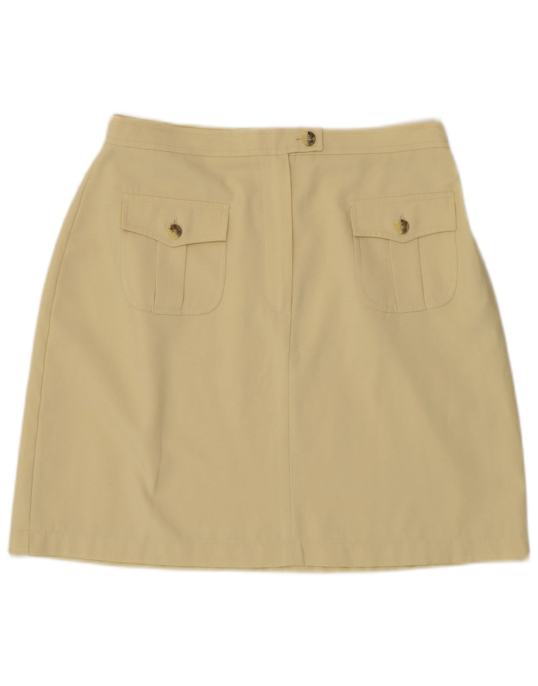 Zabaione Damska mini spódniczka EU 40 Medium W30 Żółta