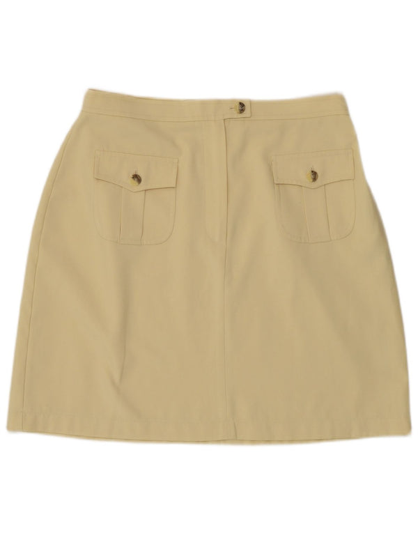 Zabaione Damska mini spódniczka EU 40 Medium W30 Żółta