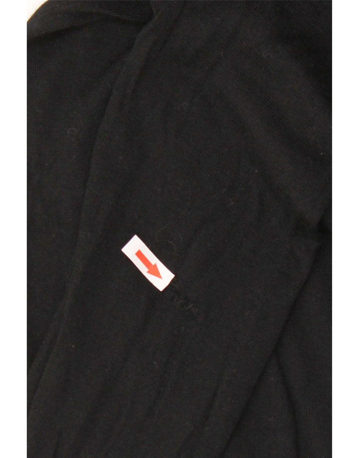 Marks & Spencer Damski sweter z golfem UK 10, mały, czarny