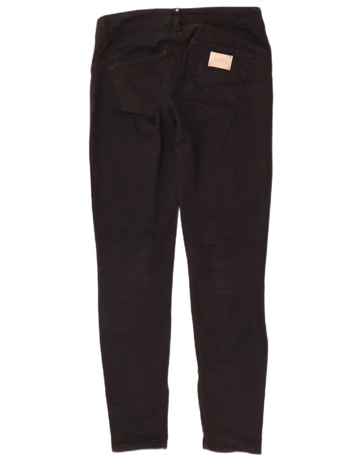 Damskie jeansy skinny LIU JO W30 L31 czarne