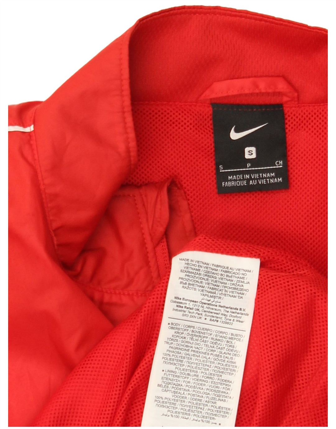 Męska bluza dresowa NIKE, mała czerwona