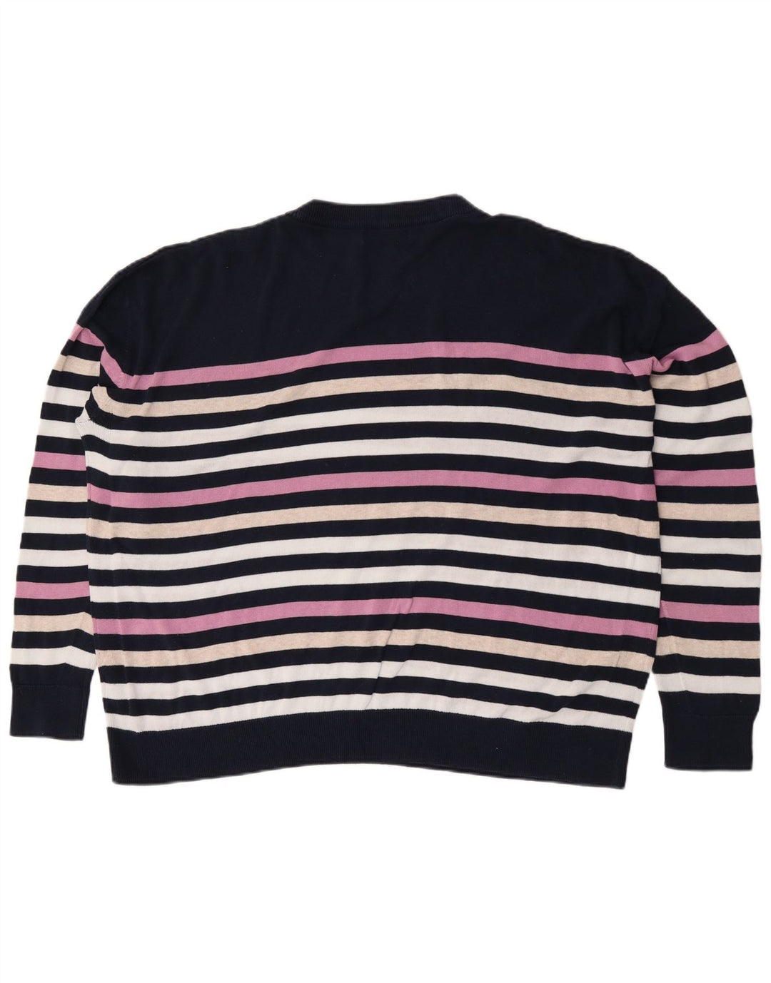 Marks & Spencer Damski sweter z okrągłym dekoltem, UK 18 XL, wielokolorowy