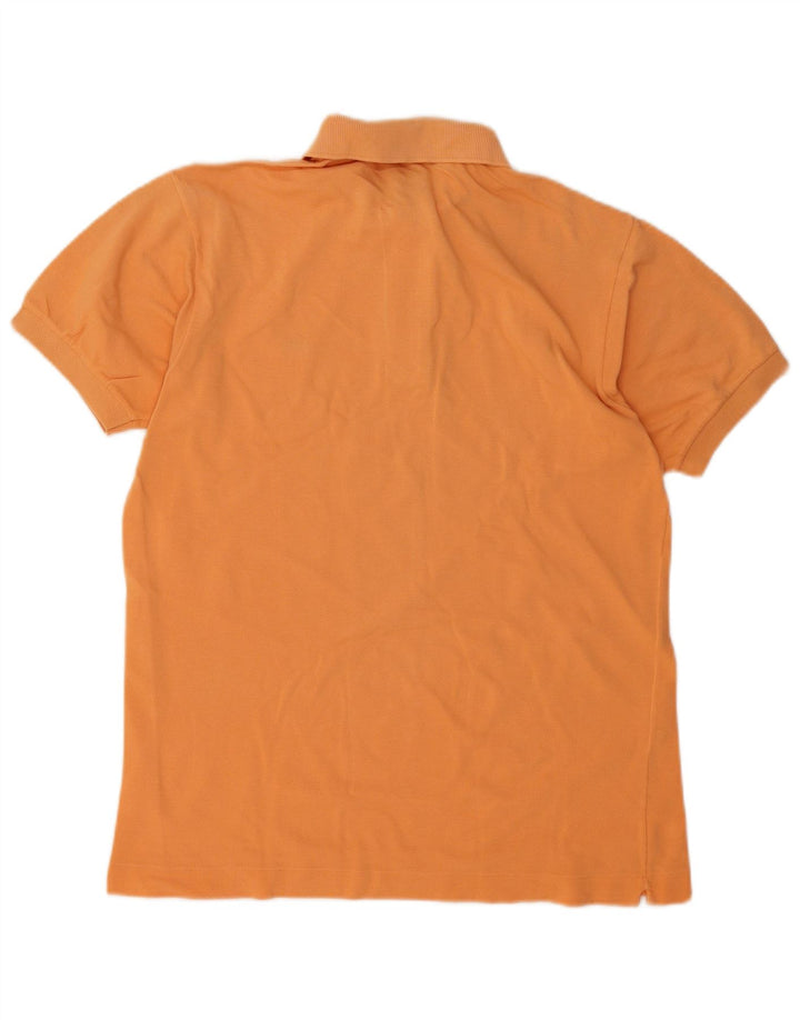 Męska koszulka polo Lacoste, rozmiar 3, mała, pomarańczowa, bawełniana