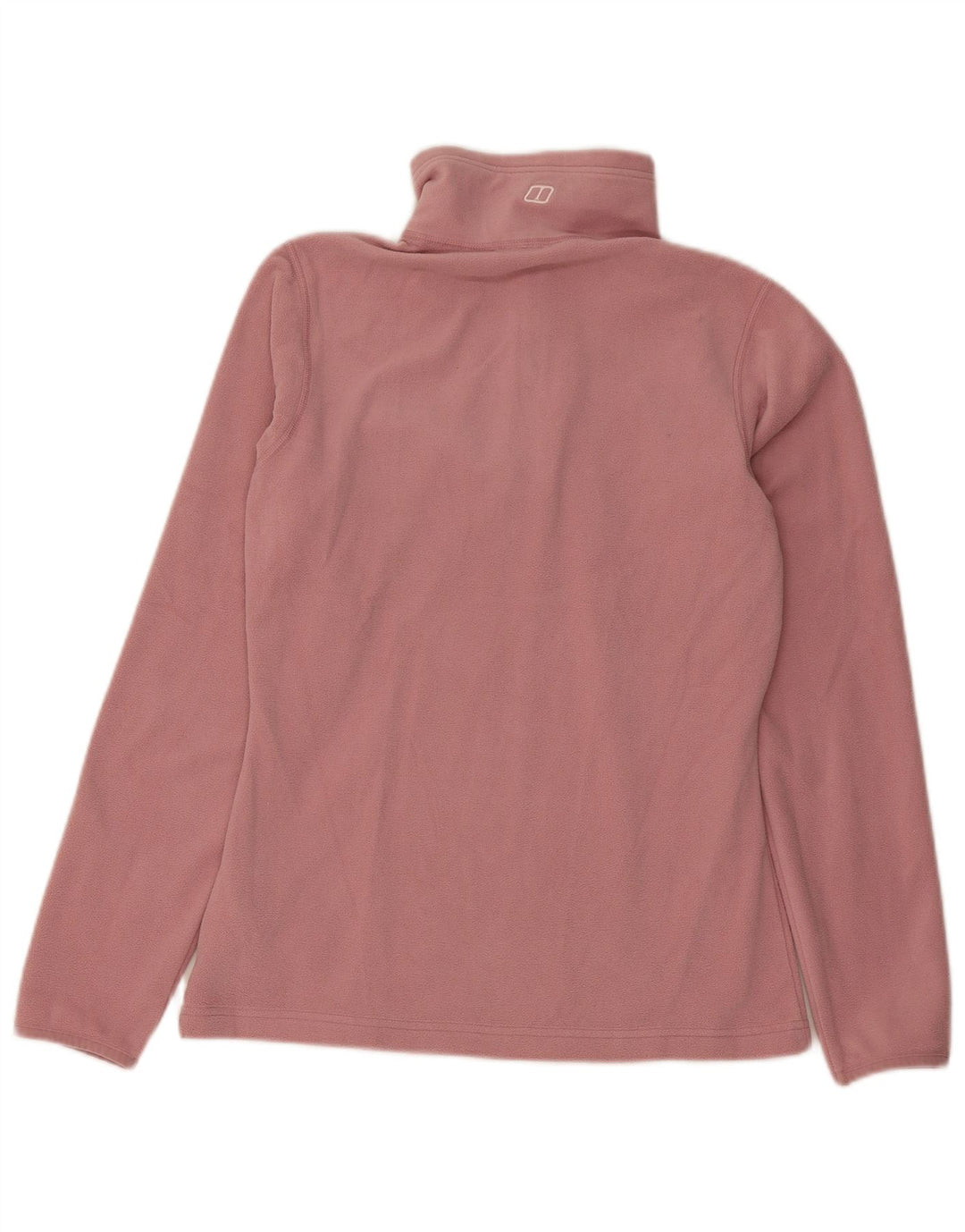 Damski sweter polarowy Berghaus z zamkiem błyskawicznym UK 10, mały, różowy poliester