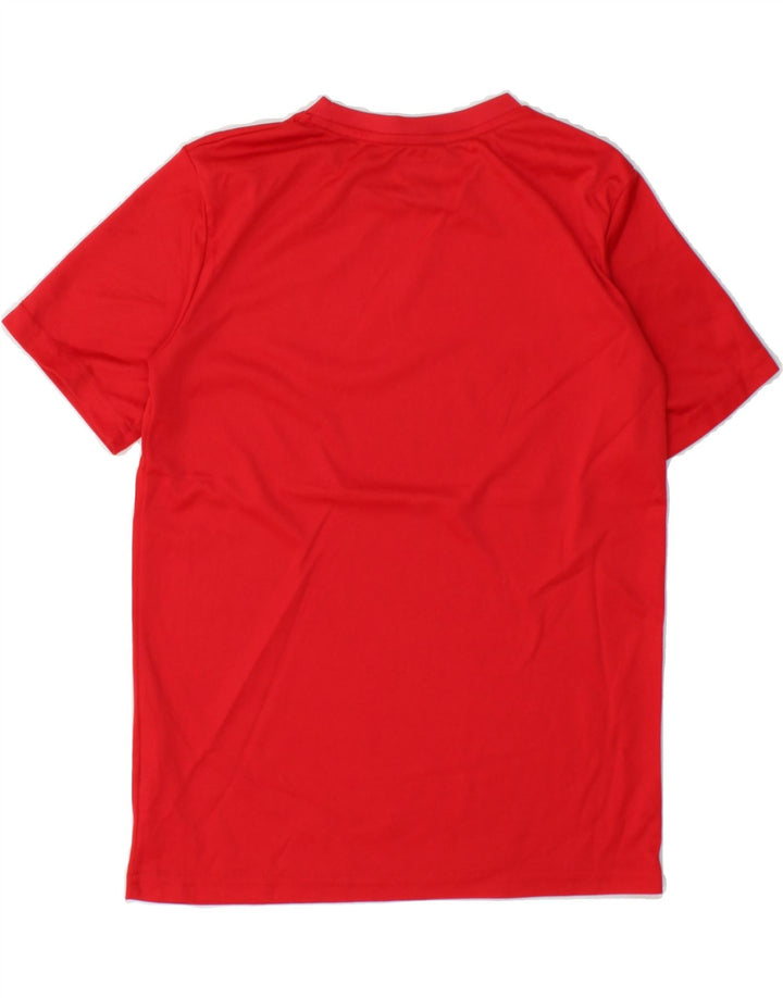 CHAMPION Boys T-Shirt Top 10-11 Years Red Polyester Vintage Champion and Second-Hand Champion from Messina Hembry 
