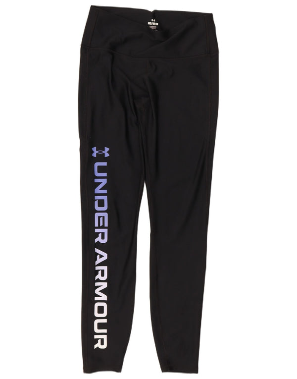 Damskie legginsy Under Armour Compression Graphic UK 12, średnie czarne