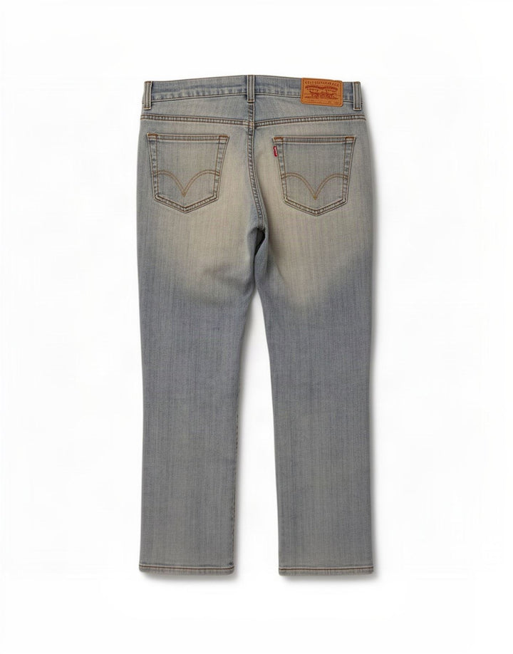 Męskie jeansy Levi's 511 Slim W36 L30 Niebieska bawełna