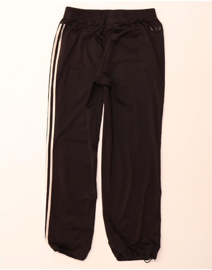 ADIDAS Mens Tracksuit Trousers Joggers UK 40/42 Medium Black Polyester