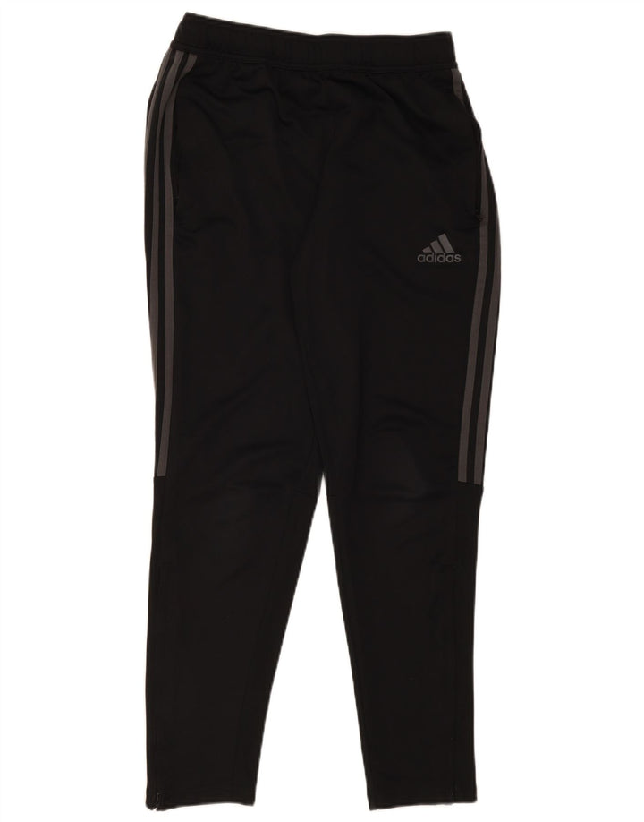 Męskie spodnie dresowe Adidas Aeroready, średni czarny poliester