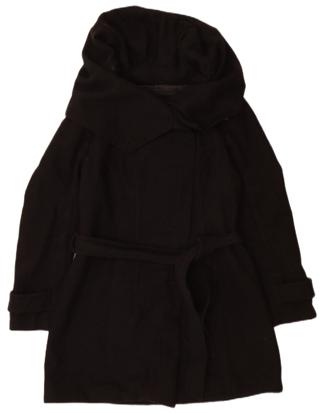 Płaszcz damski Zara UK 20 2XL Czarna wełna