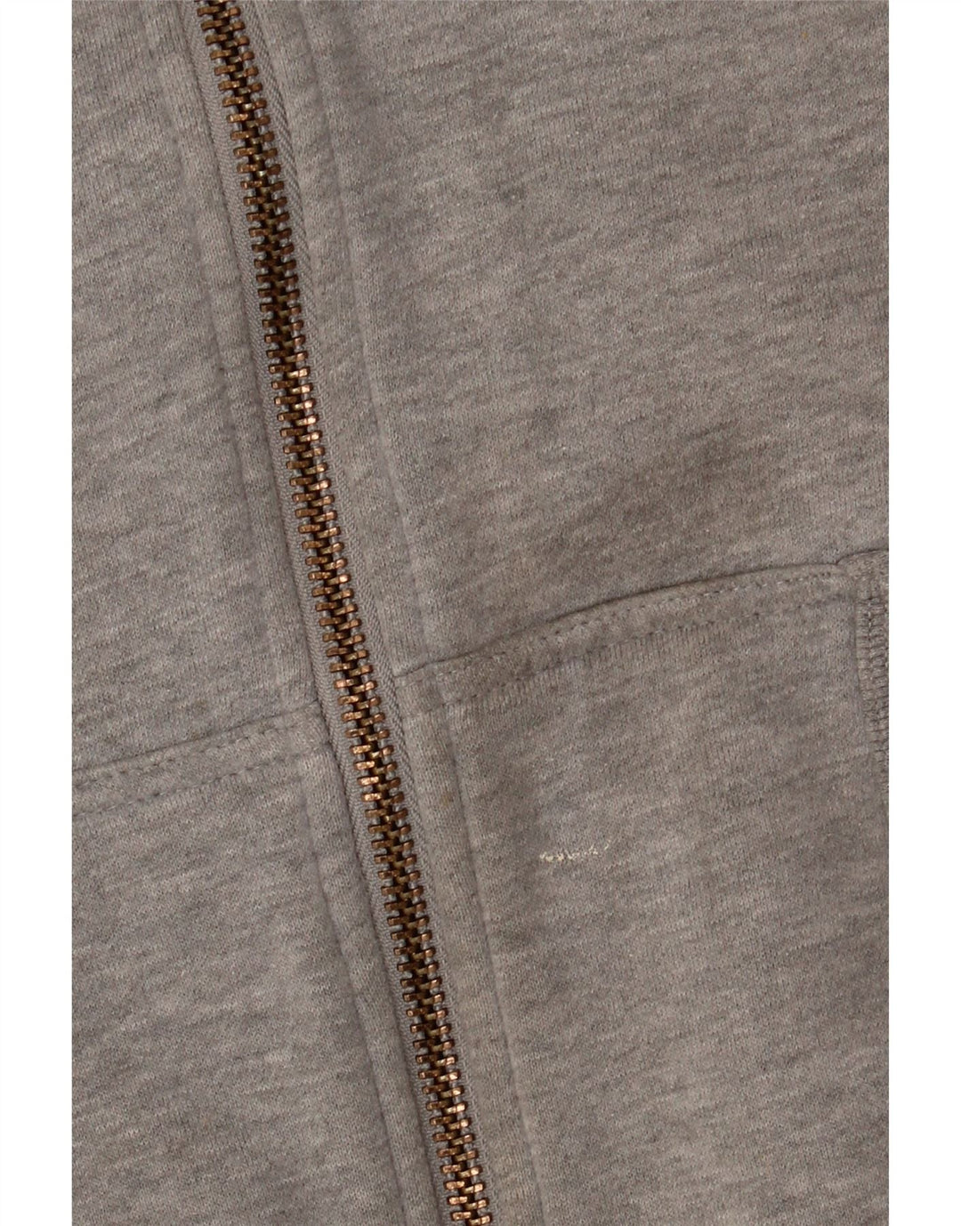 Damski sweter z kapturem i zamkiem Superdry UK 12, średnioszary, bawełniany