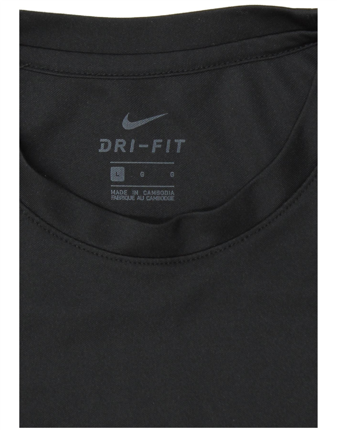 Męski T-shirt Nike Dri Fit, duży, czarny