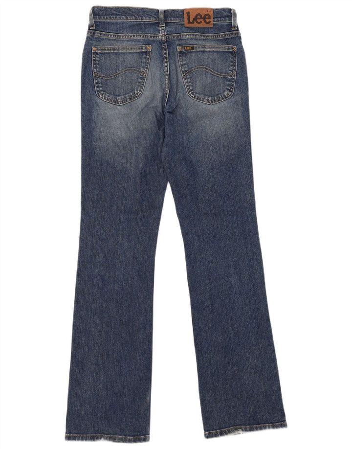 Damskie dżinsy Lee REED Bootcut W33 L34, niebieska bawełna