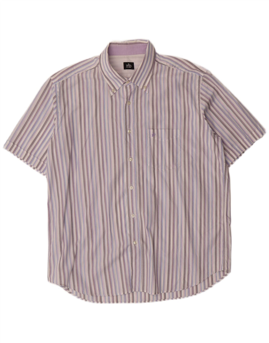 Koszula męska Roccobarocco rozmiar 46 18 1/2 XL w wielokolorowe paski