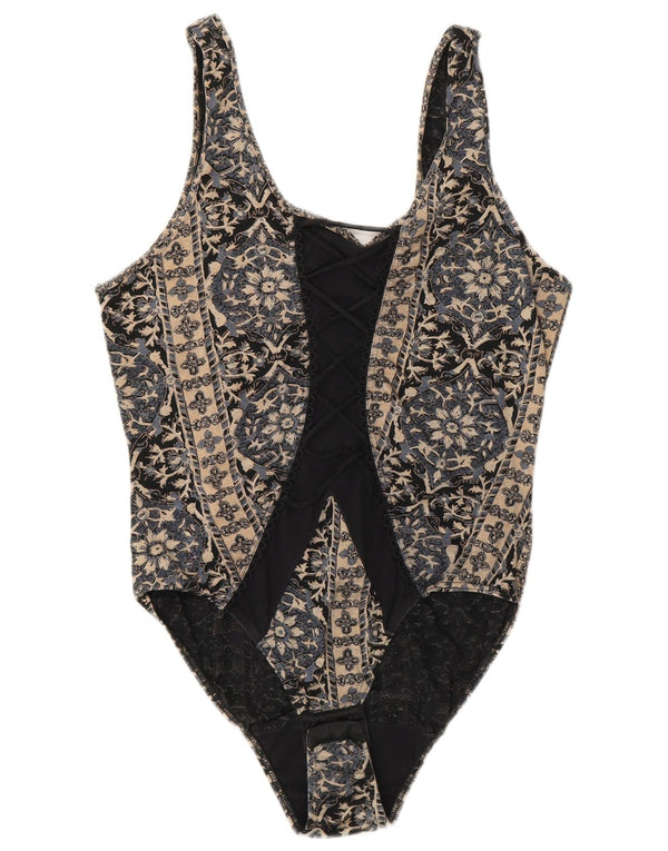 Body damskie w stylu vintage US 4, małe, wielobarwne w kwiaty