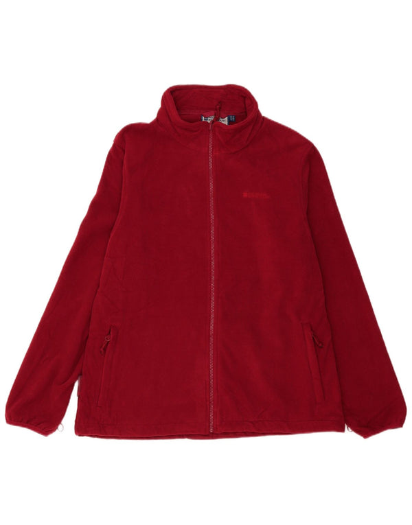 Damska kurtka polarowa Mountain Warehouse UK 18 XL, bordowy poliester