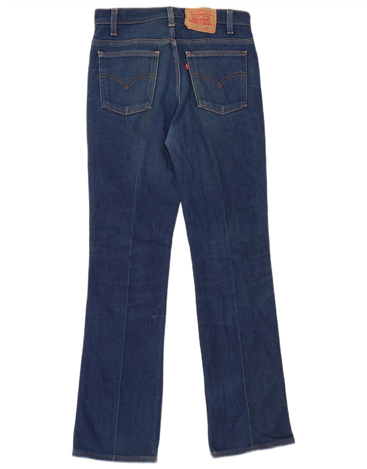 Męskie jeansy Bootcut LEVI'S 417 W32 L34 Niebieska bawełna