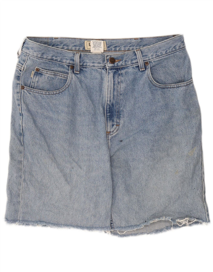 Męskie spodenki jeansowe L.L.BEAN W34, duże, niebieskie, bawełniane