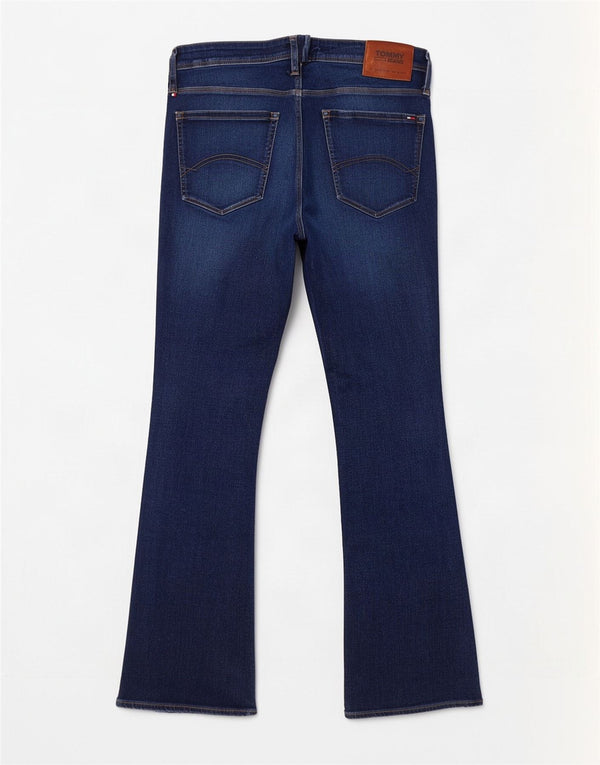 Męskie jeansy Bootcut Tommy Hilfiger W34 L32 Niebieskie bawełniane