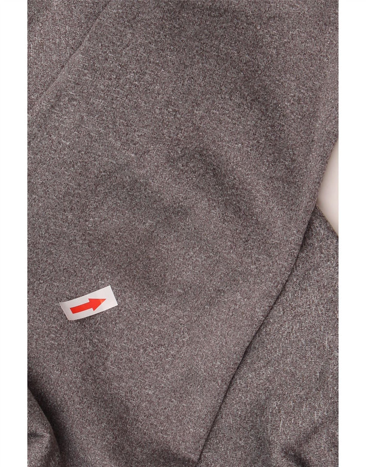 Męski sweter z kapturem i zamkiem Under Armour Cold Gear, mały, szary