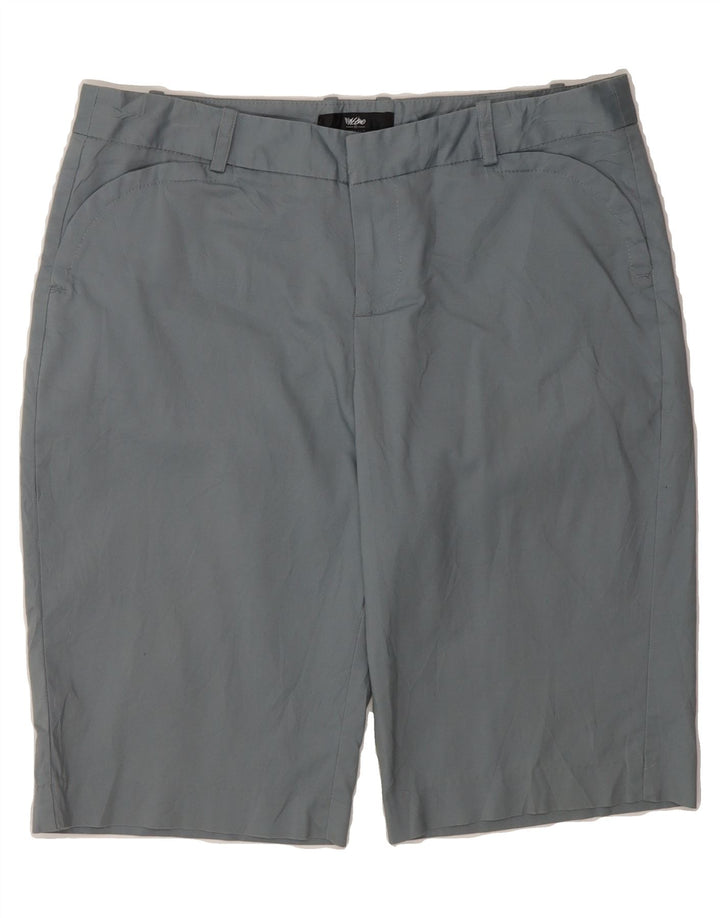 MOSSIMO Womens Casual Shorts US 8 Medium W32  Grey Cotton Vintage Mossimo and Second-Hand Mossimo from Messina Hembry 