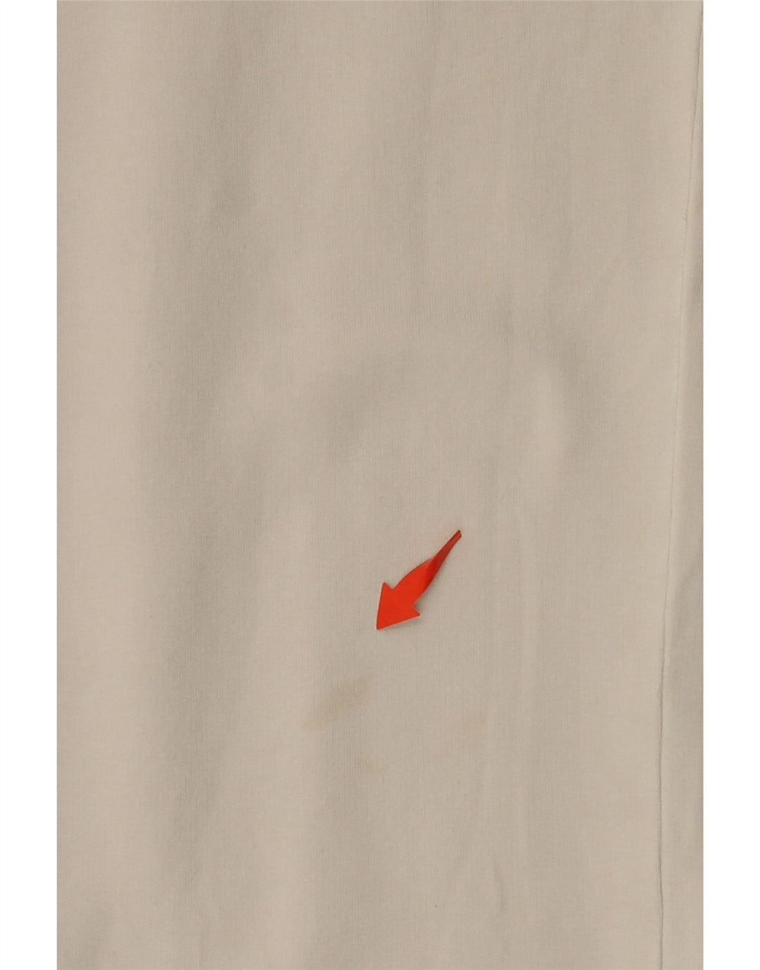 Damskie spodnie dresowe TRUSSARDI UK 14, średnie, złamanej bieli, bawełniane