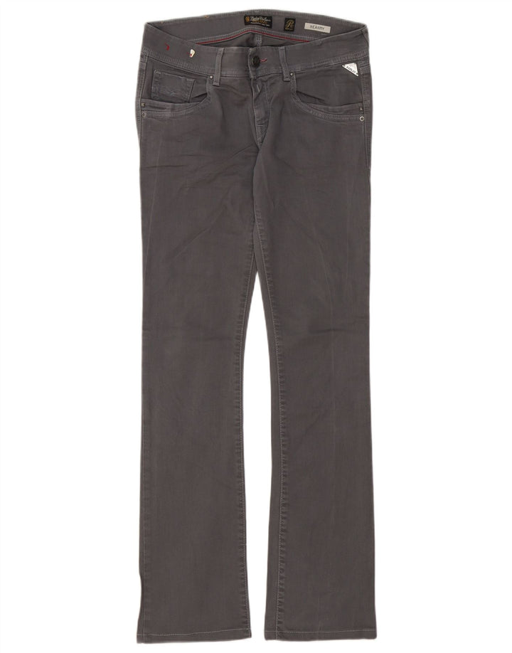 Jeansy damskie REPLAY Bootcut W28 L32 Szara bawełna