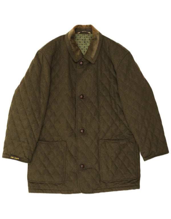 Męska pikowana kurtka Dolomiten IT 54 2XL Wełna khaki