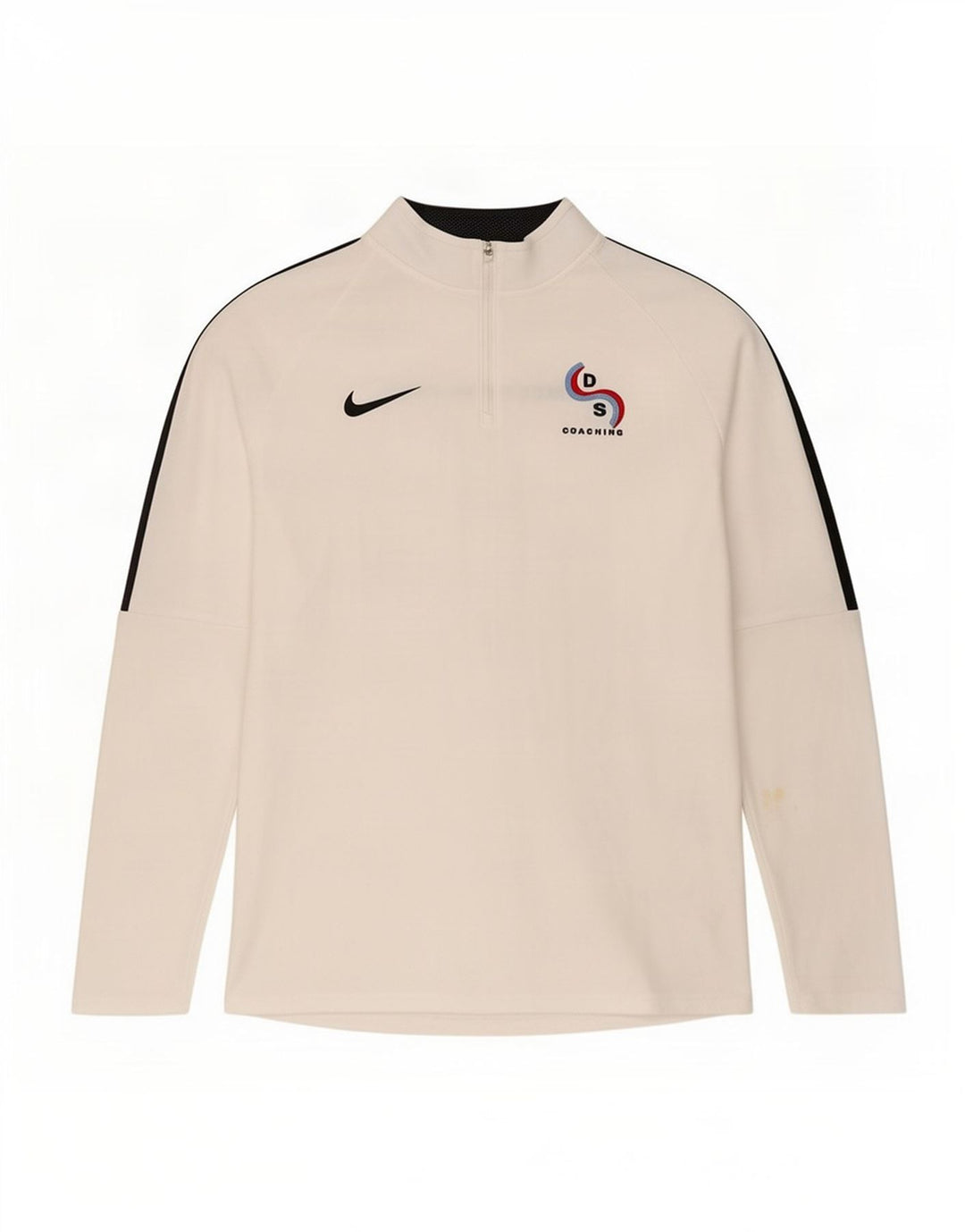 Męski dres Nike z grafiką i zamkiem błyskawicznym, duży, biały kolor