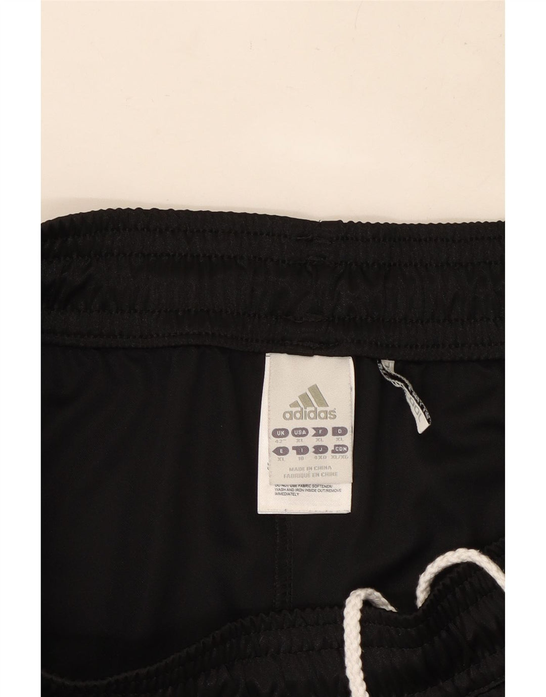 Męskie spodenki sportowe ADIDAS Deutscher Fussball Bund UK 42, duże, czarne