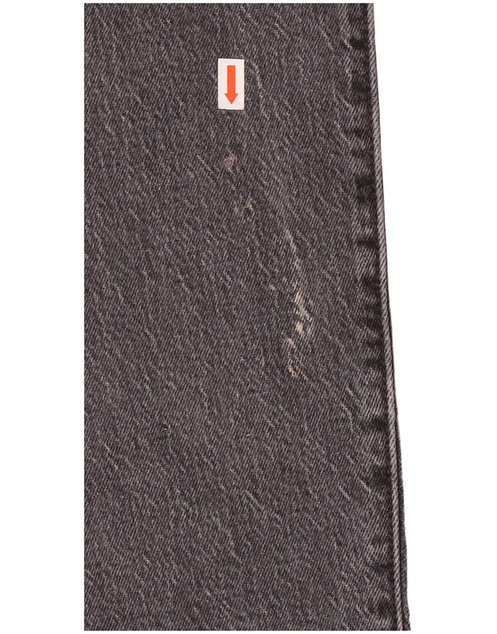 Męskie jeansy LEVI'S 501 Straight W29 L30 Szara bawełna