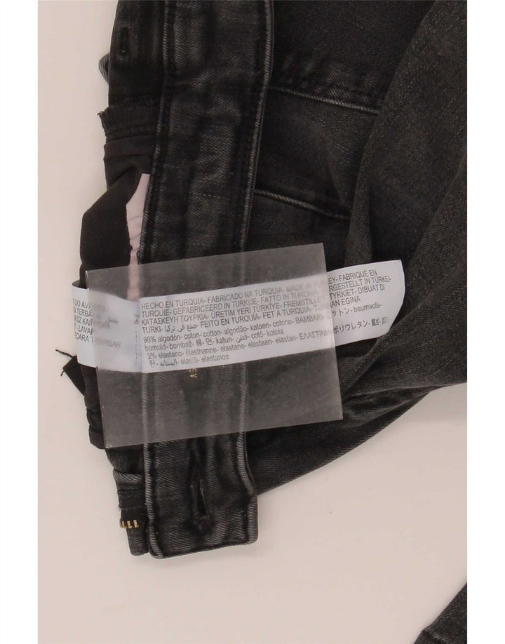Damskie jeansy rozkloszowane Massimo Dutti EU 34 2XS W24 L24 Szara bawełna