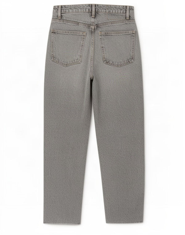 Damskie jeansy Capri Zara EU 36 XS W26 L22 Szara bawełna