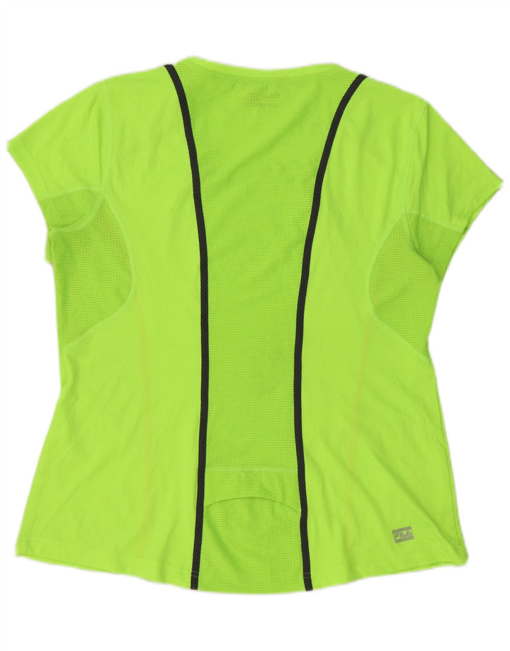 T-shirt damski Fila Top UK 16, duży, zielony