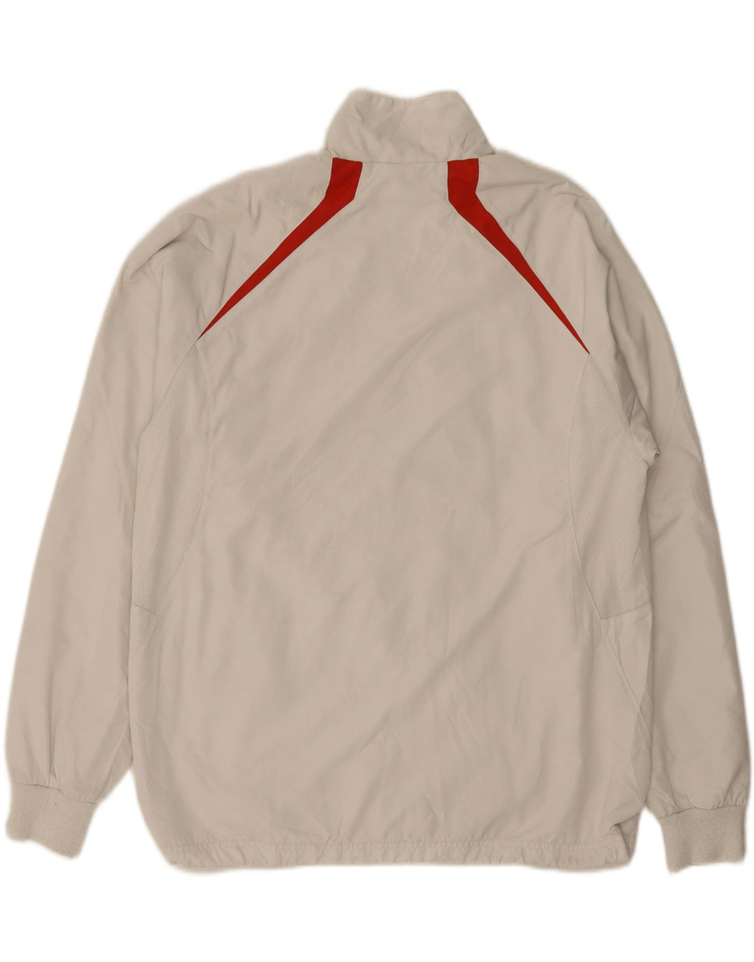REEBOK Mens Tracksuit Top Jacket Small White Colourblock Polyester Vintage Reebok and Second-Hand Reebok from Messina Hembry 
