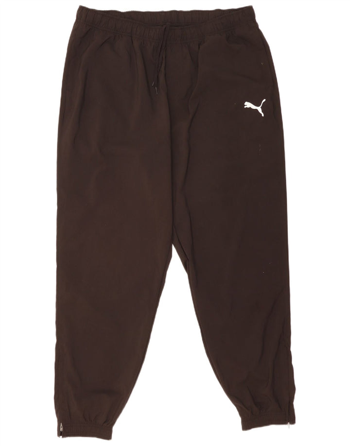 Męskie spodnie dresowe PUMA Joggery 2XL Czarny poliester