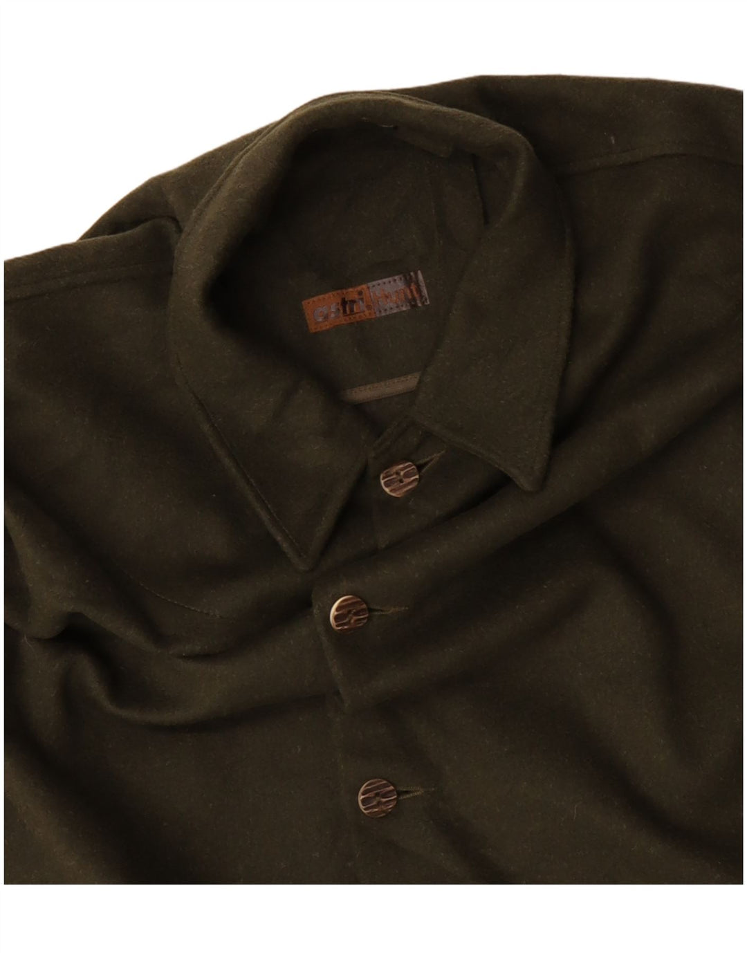 Vintage męski płaszcz poncho w jednym rozmiarze, zielony