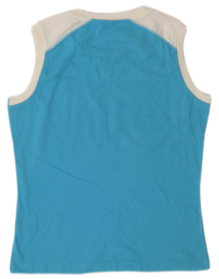 Damska kamizelka Champion Heritage Classics Graphic Top UK 12 Średni niebieski