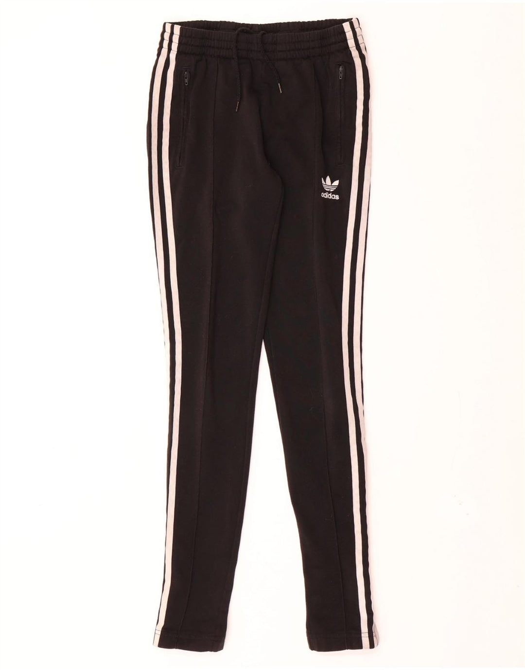 Damskie spodnie dresowe ADIDAS UK 6 XS, czarny poliester