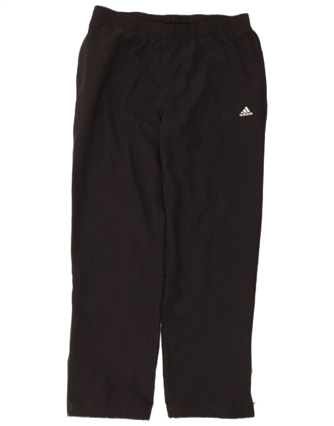 Męskie spodnie dresowe Adidas Climalite, duże, czarne, poliestrowe