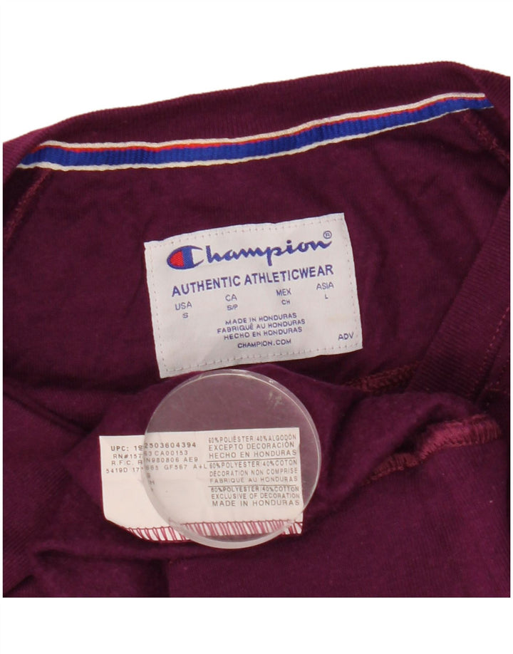 Damska bluza Champion Graphic Oversize Sweter UK 10 Small Purple