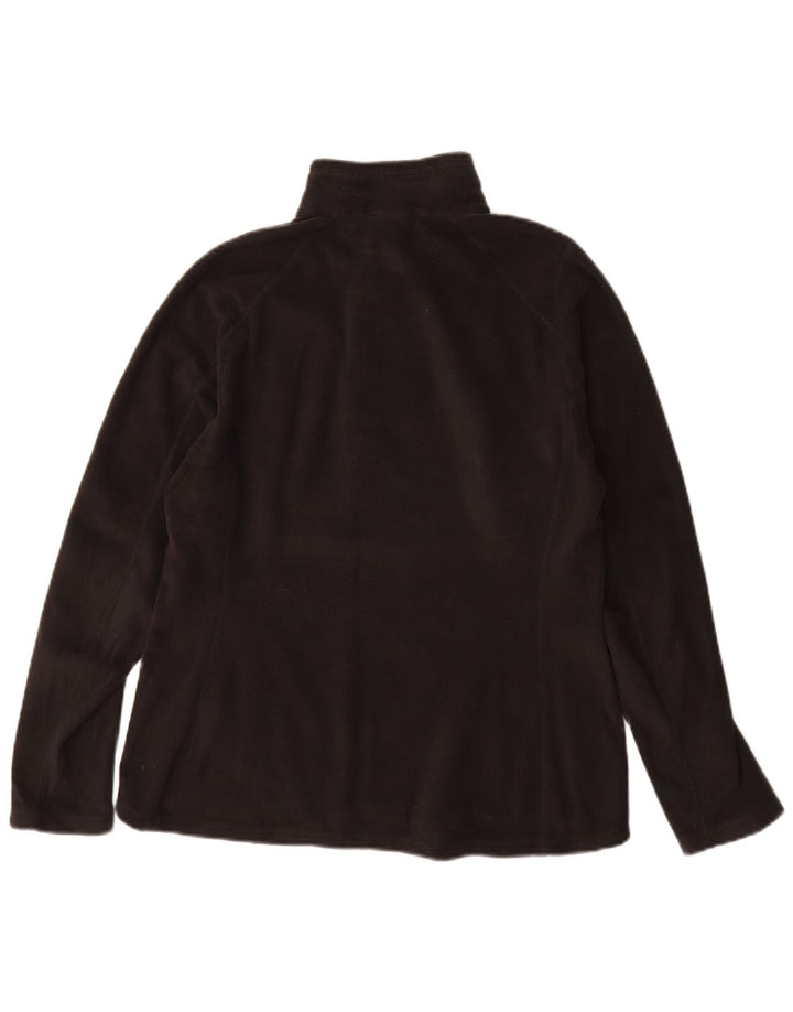 Damski sweter polarowy THE NORTH FACE UK 14, średni czarny poliester