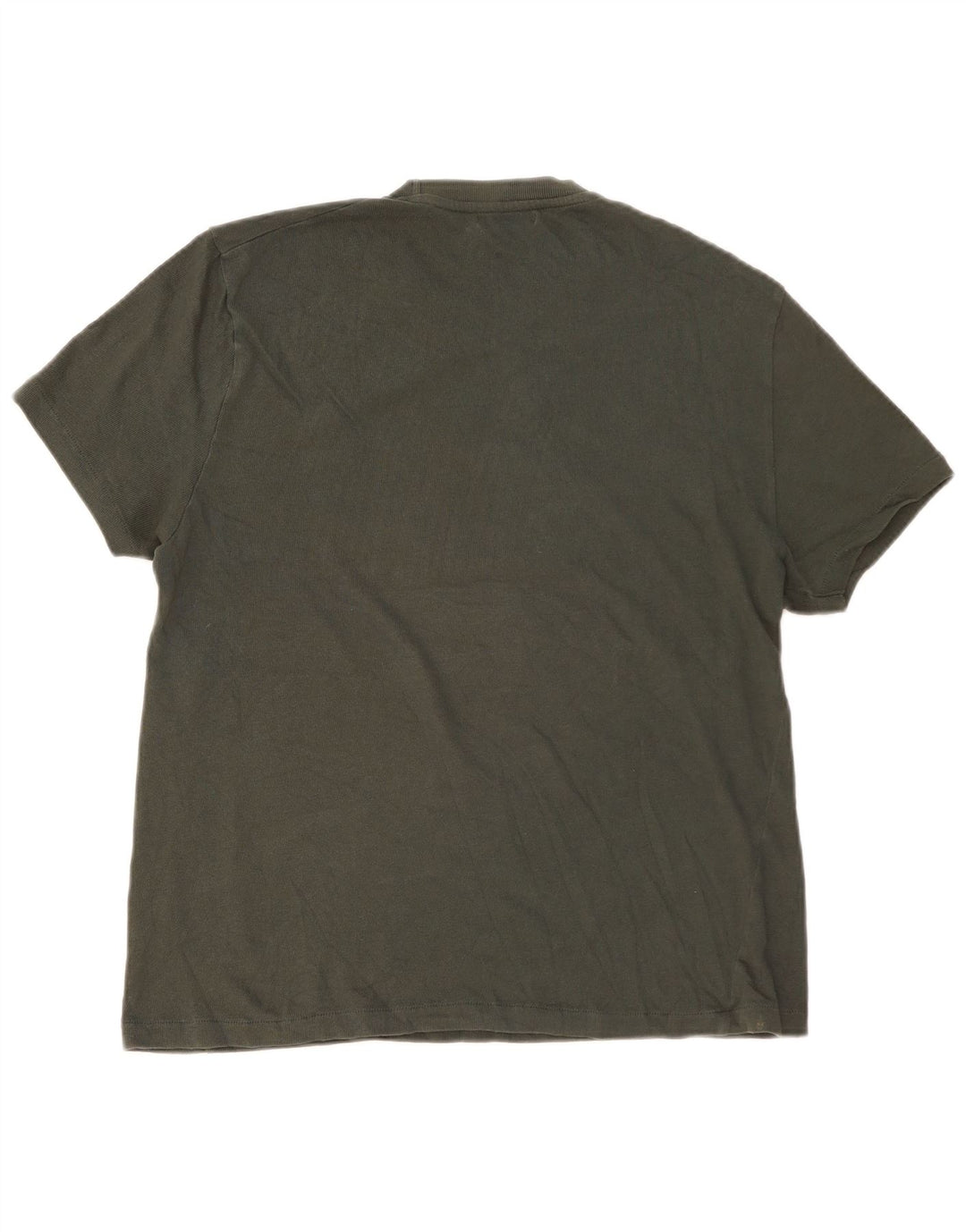 Męski T-shirt Zara, duży, khaki