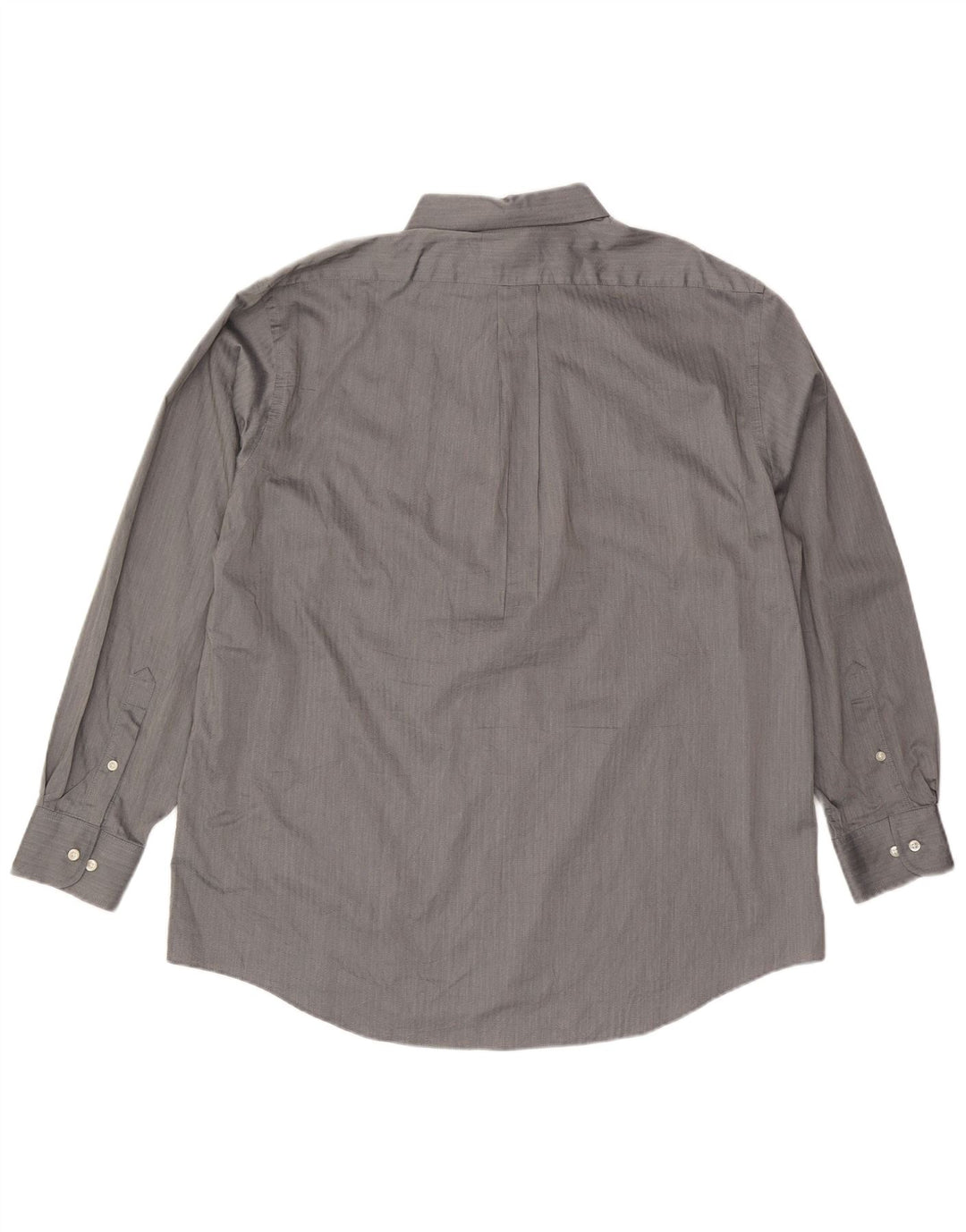 Koszula męska CHAPS o regularnym kroju, rozmiar 17 1/2 XL, szara bawełna w jodełkę