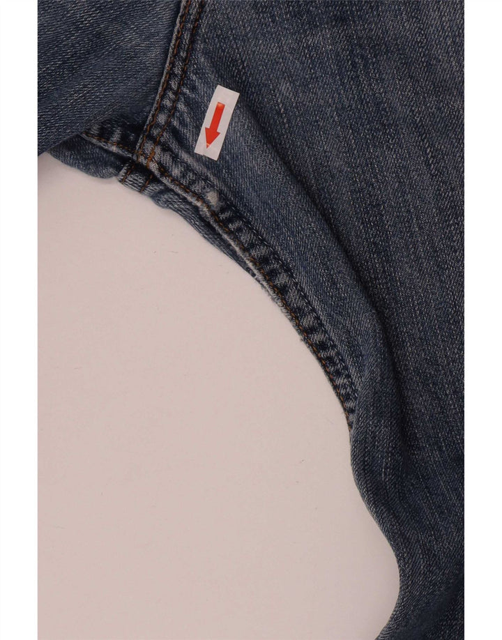 Męskie proste dżinsy Levi's W38 L26, niebieska bawełna