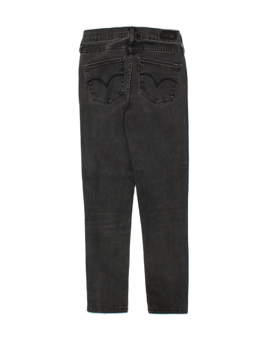 LEVI'S Womens Capri Skinny Jeans W25 L23 Grey Cotton Vintage Levi's and Second-Hand Levi's from Messina Hembry 